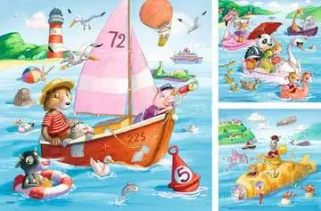 Fun on the Water 3x49p Palapelit;Lasten palapelit - Kuva 2 - Ravensburger