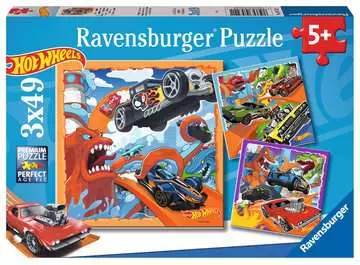 Hot Wheels Puslespil;Puslespil for børn - Billede 1 - Ravensburger