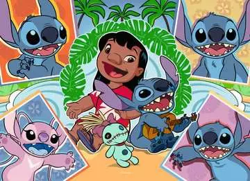 Disney: Stitch 4x100 dílků 2D Puzzle;Dětské puzzle - obrázek 4 - Ravensburger