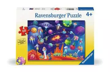 Mimozemšťani 60 dílků 2D Puzzle;Dětské puzzle - obrázek 1 - Ravensburger