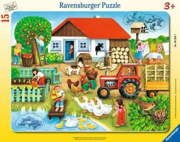 Co kam patří? 15 dílků 2D Puzzle;Dětské puzzle - obrázek 1 - Ravensburger