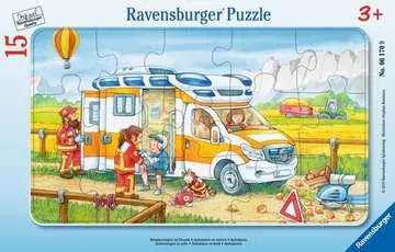 06170 9   救急車（15ピース） パズル;お子様向けパズル - 画像 1 - Ravensburger