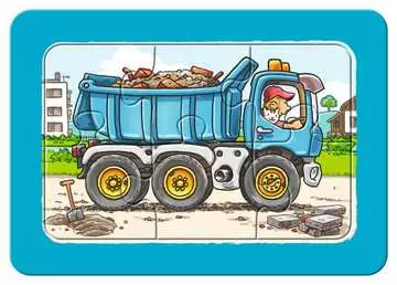 Graafmachine, tractor en kiepauto Puzzels;Puzzels voor kinderen - image 4 - Ravensburger