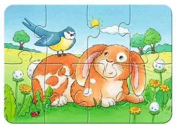 Cute Pets                 2/4/6/8p Puslespill;Barnepuslespill - bilde 6 - Ravensburger