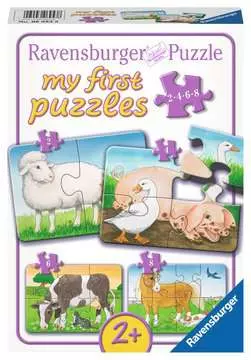 ŻYCIE NA WSI 2/4/6/8 EL. Puzzle;Puzzle dla dzieci - Zdjęcie 1 - Ravensburger