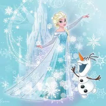 FROZEN-WINTER MAGIC 3 W 1 Puzzle;Puzzle dla dzieci - Zdjęcie 4 - Ravensburger