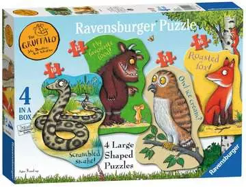 The Gruffalo 4 Shap.Puz.in a box Puzzles;Puzzle Infantiles - imagen 1 - Ravensburger