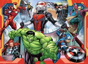 Marvel Avengers set 4x100 dílků 2D Puzzle;Dětské puzzle - obrázek 4 - Ravensburger