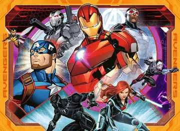 Marvel Avengers set 4x100 dílků 2D Puzzle;Dětské puzzle - obrázek 6 - Ravensburger