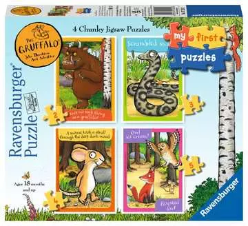 Moje první puzzle Gruffalo 2/3/4/5 dílků 2D Puzzle;Dětské puzzle - obrázek 1 - Ravensburger