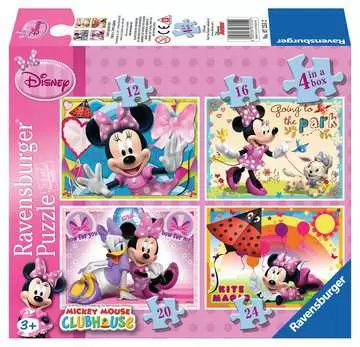 DI:MYSZKA MINNIE 4W1 Puzzle;Puzzle dla dzieci - Zdjęcie 1 - Ravensburger