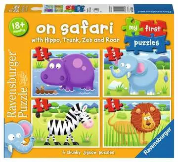 Safari Puzzles;Puzzle Infantiles - imagen 1 - Ravensburger