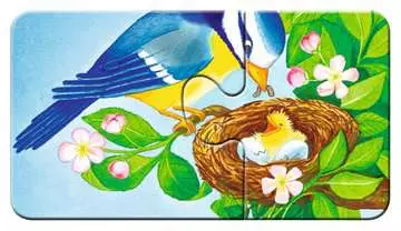Zvířátka na zahradě 9x2 dílků 2D Puzzle;Dětské puzzle - obrázek 11 - Ravensburger