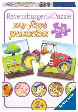 A la ferme Puzzle;Puzzle enfants - Image 1 - Ravensburger