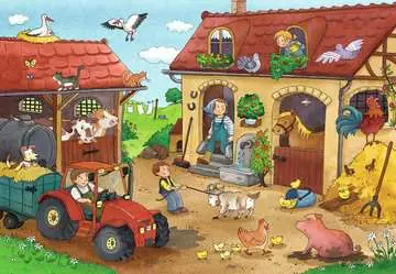 On the Farm Puslespill;Barnepuslespill - bilde 3 - Ravensburger