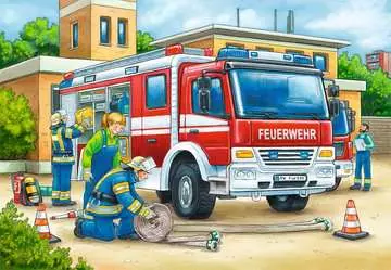 POLICJA I STRAŻ 2X12 EL Puzzle;Puzzle dla dzieci - Zdjęcie 3 - Ravensburger