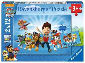 Puzzle dla dzieci 2D: Drużyna Psi Patrol 2x12 elementów Puzzle;Puzzle dla dzieci - Zdjęcie 1 - Ravensburger