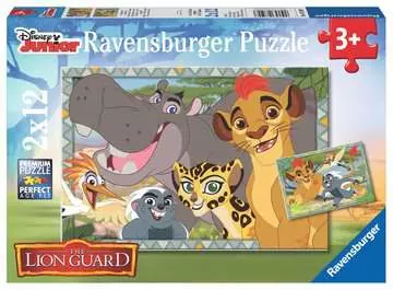 LWIA STRAŻ 2X1 EL Puzzle;Puzzle dla dzieci - Zdjęcie 1 - Ravensburger