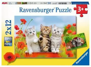 07626 0 子猫の冒険（12ピース×2） パズル;お子様向けパズル - 画像 1 - Ravensburger