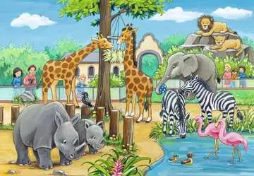 Divoká zvířata 2x24 dílků 2D Puzzle;Dětské puzzle - obrázek 2 - Ravensburger