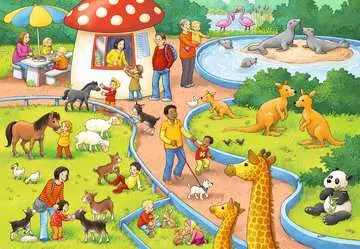 Een dag in de dierentuin Puzzels;Puzzels voor kinderen - image 3 - Ravensburger