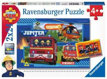 L’eau contre le feu / Sam le pompier Puzzle;Puzzle enfants - Image 1 - Ravensburger