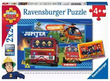 STRAŻAK SAM - NA RATUNEK 2X24 EL Puzzle;Puzzle dla dzieci - Zdjęcie 1 - Ravensburger