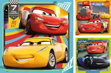 Puzzles 3x49 p - Prêts pour la course / Disney Cars 3 Puzzle;Puzzles adultes - Image 2 - Ravensburger