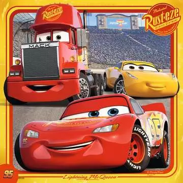 Disney Pixar Cars 3, 3 x 49pc Puslespill;Barnepuslespill - bilde 3 - Ravensburger