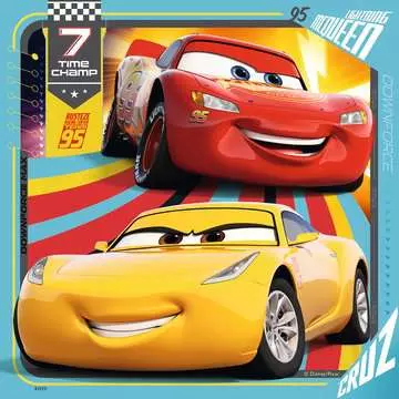 Disney Pixar Cars 3, 3 x 49pc Pussel;Barnpussel - bild 3 - Ravensburger