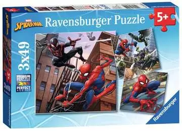 Spiderman v akci 3x49 dílků 2D Puzzle;Dětské puzzle - obrázek 2 - Ravensburger