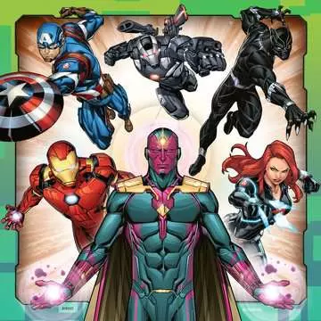 Disney Marvel Avengers 3x49 dílků 2D Puzzle;Dětské puzzle - obrázek 3 - Ravensburger