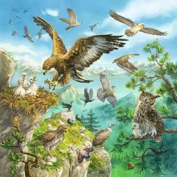 Zvířátka v přírodě 3x49 dílků 2D Puzzle;Dětské puzzle - obrázek 5 - Ravensburger
