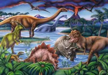 PLAC ZABAW DLA DINOZAURÓW 35 EL Puzzle;Puzzle dla dzieci - Zdjęcie 2 - Ravensburger