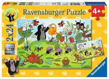 KRECIK W OGRODZIE 2X24P Puzzle;Puzzle dla dzieci - Zdjęcie 1 - Ravensburger