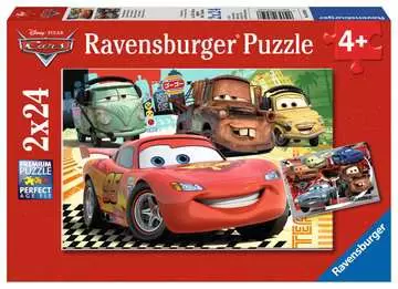 Disney Pixar: Auta: Nové dobrodružství 2x24 dílků 2D Puzzle;Dětské puzzle - obrázek 1 - Ravensburger