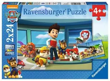 Tlapková Patrola: Dobrý skutek 2x24 dílků 2D Puzzle;Dětské puzzle - obrázek 1 - Ravensburger