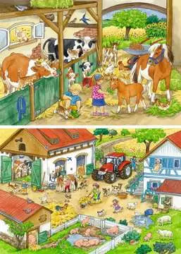 A Day at the Farm         2x24p Pussel;Barnpussel - bild 2 - Ravensburger