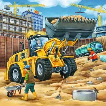 Puzzles 3x49 p - Grands véhicules de construction Puzzle;Puzzle enfants - Image 4 - Ravensburger