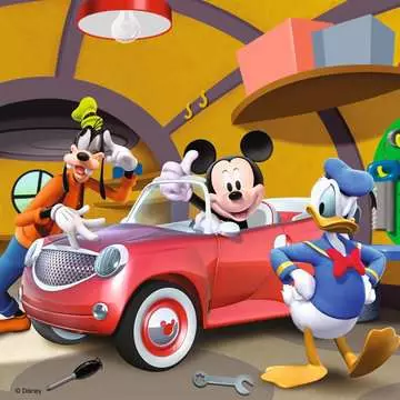 Mickey Klubík 3x49 dílků 2D Puzzle;Dětské puzzle - obrázek 3 - Ravensburger