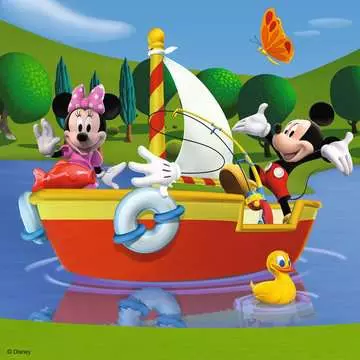 Mickey Klubík 3x49 dílků 2D Puzzle;Dětské puzzle - obrázek 4 - Ravensburger