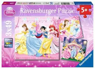 Puzzle dla dzieci 2D: Królewna Śnieżka 3x49 elementów Puzzle;Puzzle dla dzieci - Zdjęcie 1 - Ravensburger