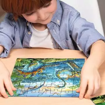 Puzzle dla dzieci 2D: Fascynujące świat dinozaurów 3x49 elementów Puzzle;Puzzle dla dzieci - Zdjęcie 4 - Ravensburger