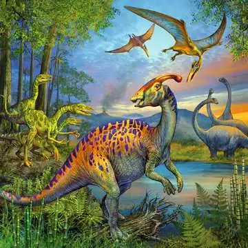 Dinosauriërs / La fascination des dinosaures Puzzels;Puzzels voor kinderen - image 4 - Ravensburger