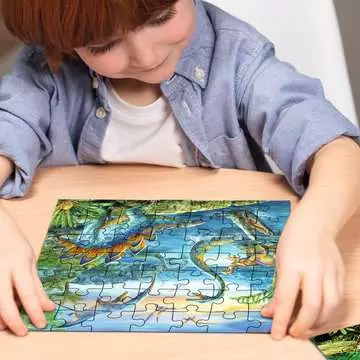 Puzzle dla dzieci 2D: Fascynujące świat dinozaurów 3x49 elementów Puzzle;Puzzle dla dzieci - Zdjęcie 6 - Ravensburger