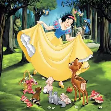 Sneeuwwitje, Assepoester, Ariel / Blanche-Neige, Cendrillon, La Petite Sirène Puzzels;Puzzels voor kinderen - image 4 - Ravensburger