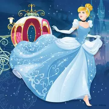 Disney Dobrodružství Princezny 3x49 dílků 2D Puzzle;Dětské puzzle - obrázek 3 - Ravensburger