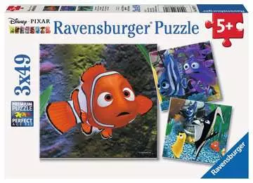 DI: NEMO I PRZYJACIELE 3X49 EL. Puzzle;Puzzle dla dzieci - Zdjęcie 1 - Ravensburger