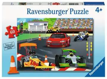 Un jour au circuit        60p Puzzles;Puzzles pour enfants - Image 1 - Ravensburger
