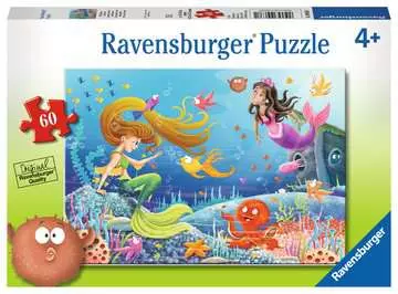 Příběhy mořské víly 60 dílků 2D Puzzle;Dětské puzzle - obrázek 1 - Ravensburger